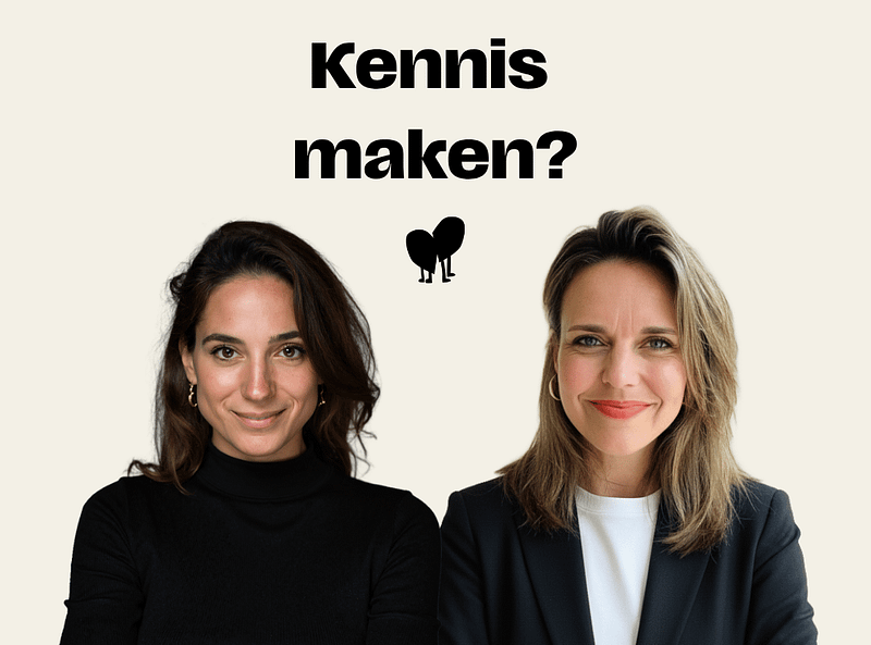 Anna van Oenen en Floor Lewin, relatietherapeuten bij How to Love, kennismaken met de praktijk
